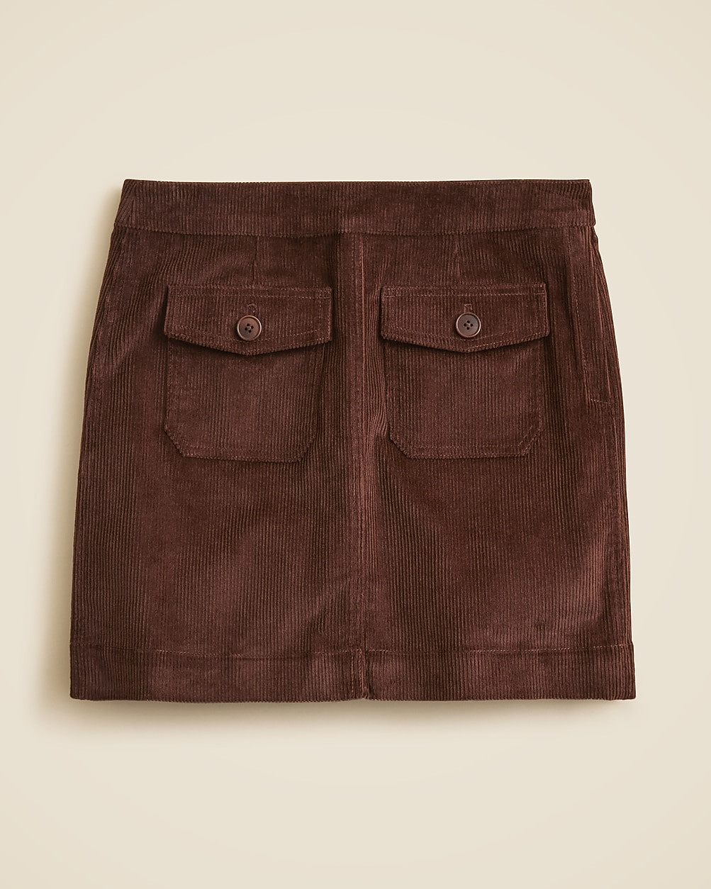 Patch-pocket mini skirt in corduroy | J. Crew US