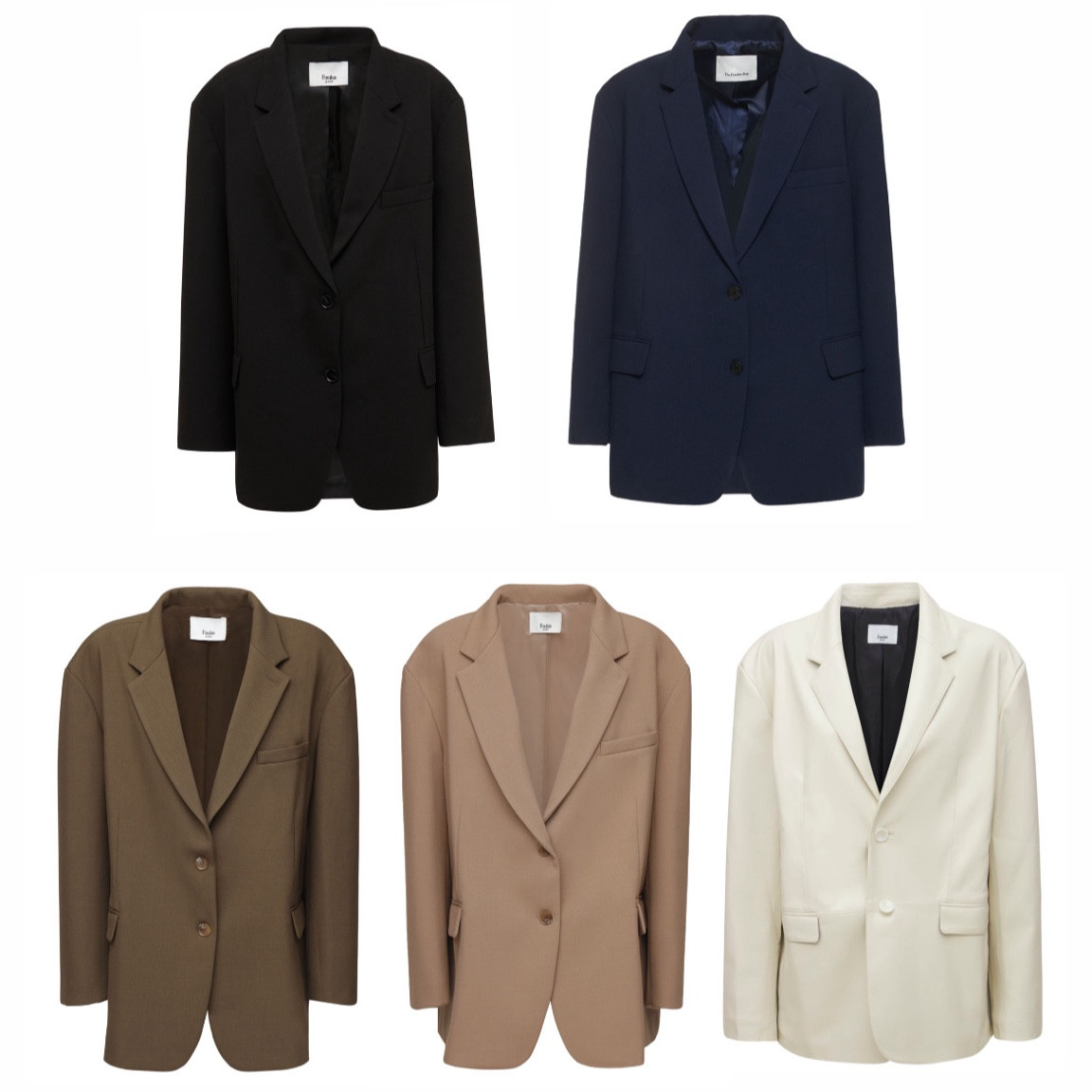 The Frankie shop have the best over sized blazer cut imo. 

I have black navy and brown in the bra and I also have the white and black in the faux leather style too. 

I wear a small in the Bea
I wear a M/L in the Olympia 

The 40% off applies at checkout!

I have ordered them from here before all taxes are included at shipping which I love. No suprises!

#LTKstyletip #LTKsale #LTKeurope