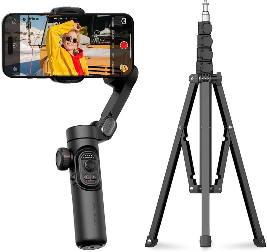 3-Axis Gimbal Stabilizer for Smartphone Smart XE & T20 Complete Tripod | Amazon (US)
