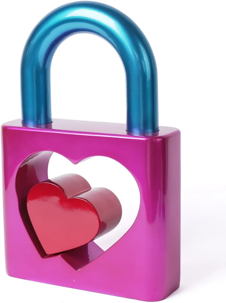 Abstract Sculpture Decor Modern Arts Lover Figurine Heart Decor Table Centerpiece Statue Polyresi... | Amazon (US)