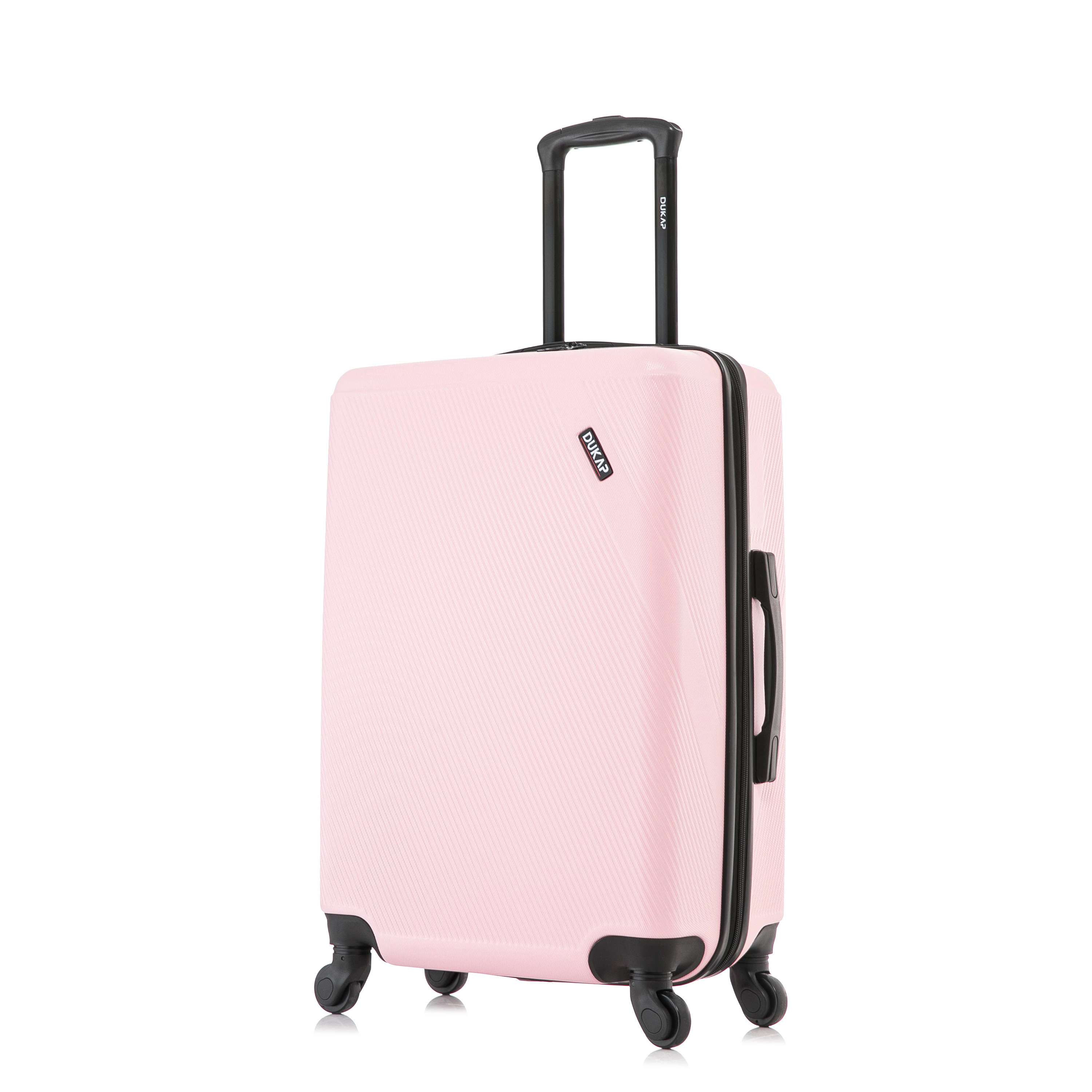 DUKAP 17.32 x 10.23 x 25.59 PINK Polycarbonate Hardshell Suitcase | DKDIS00M-PNK | Lowe's