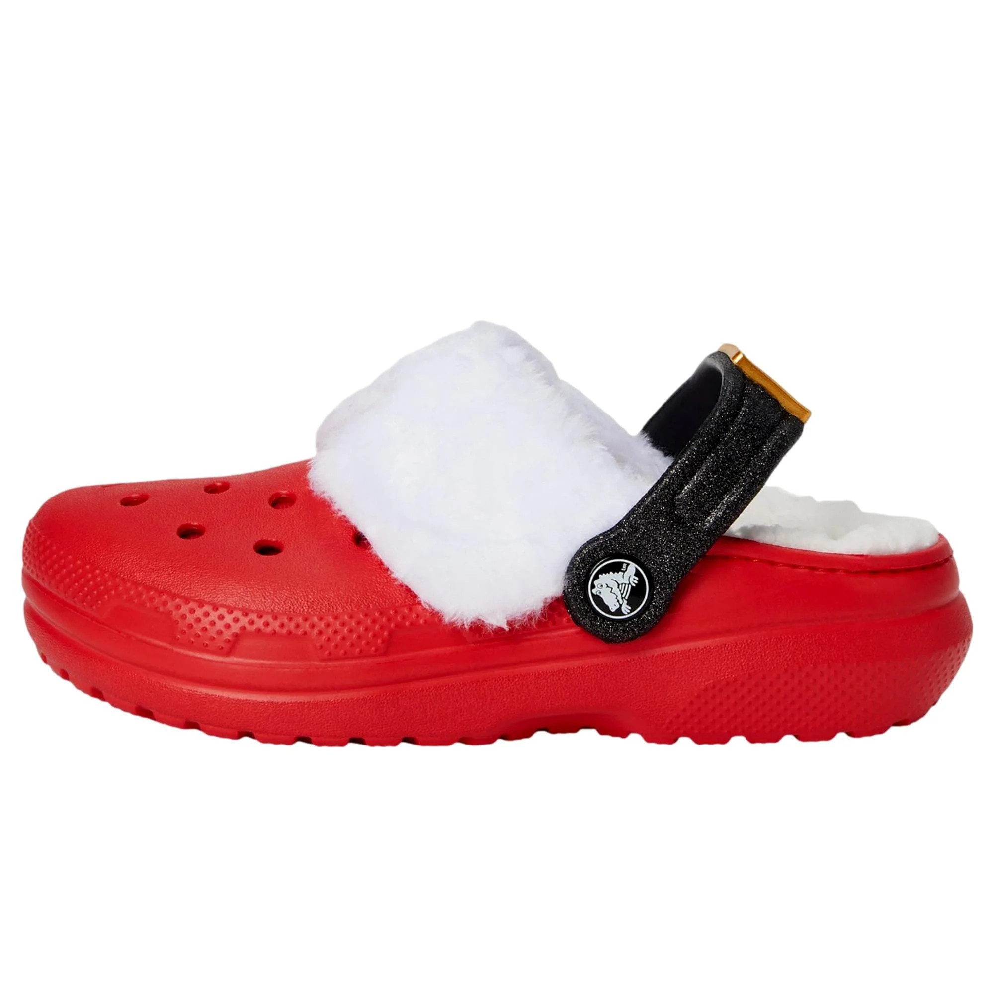 Crocs Santa Lined Clog Varsity Red/Multi 210931-6WE Pre-School | Shop Simon