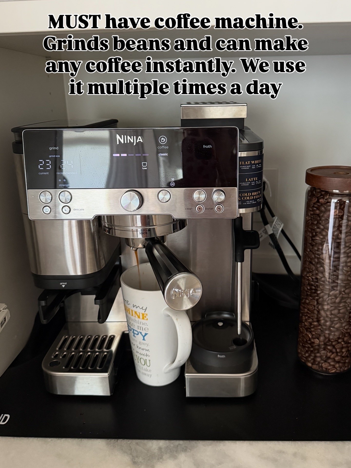 Coffee machine we use on w daily basis so good! Even grinds your beans

#LTKHome