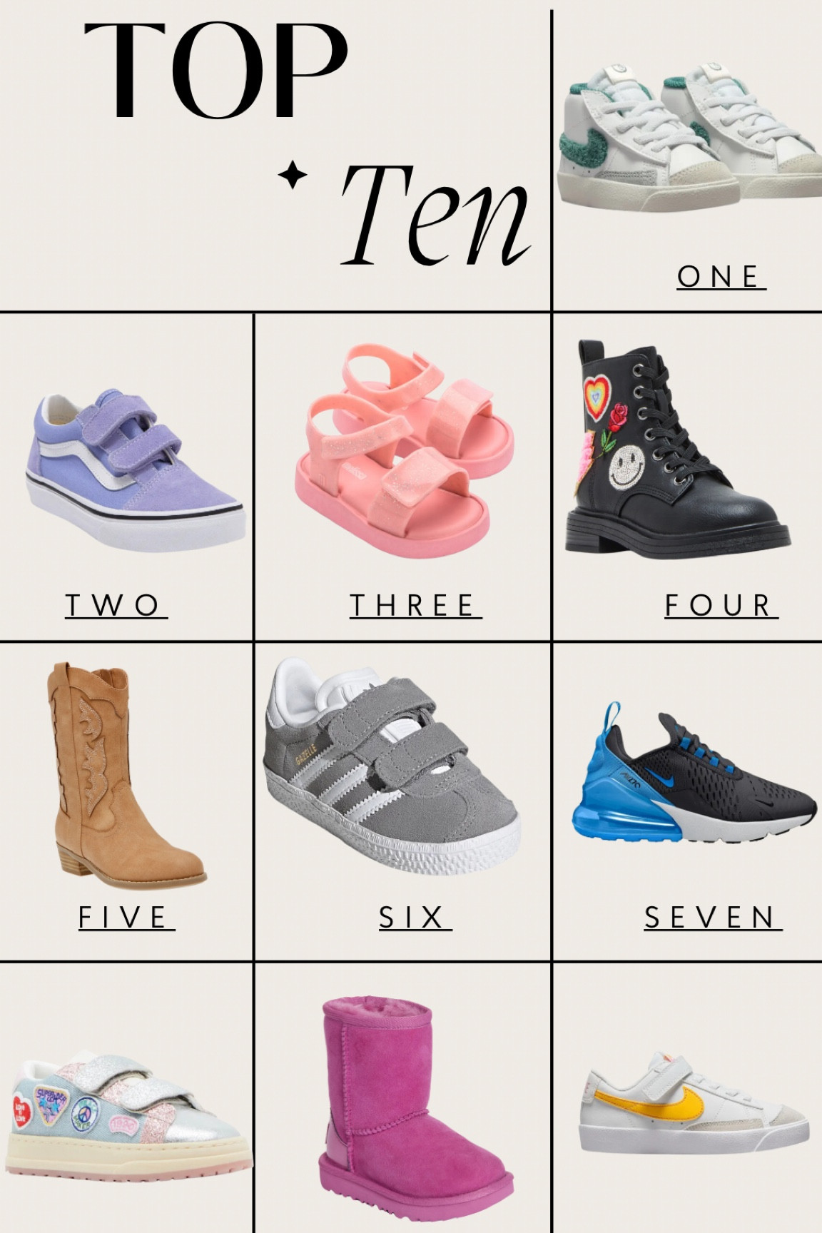 Nsale 💛 Kids Shoes top 10 picks! So many great options for back to school 

#LTKSummerSales #LTKxNSale #LTKFindsUnder100