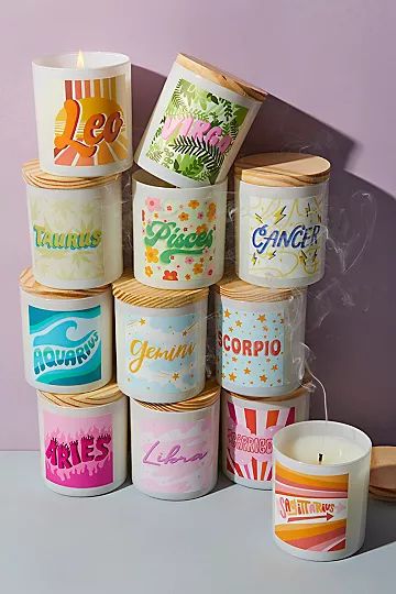 Wild Rose Shop Zodiac Candle | Free People (Global - UK&FR Excluded)