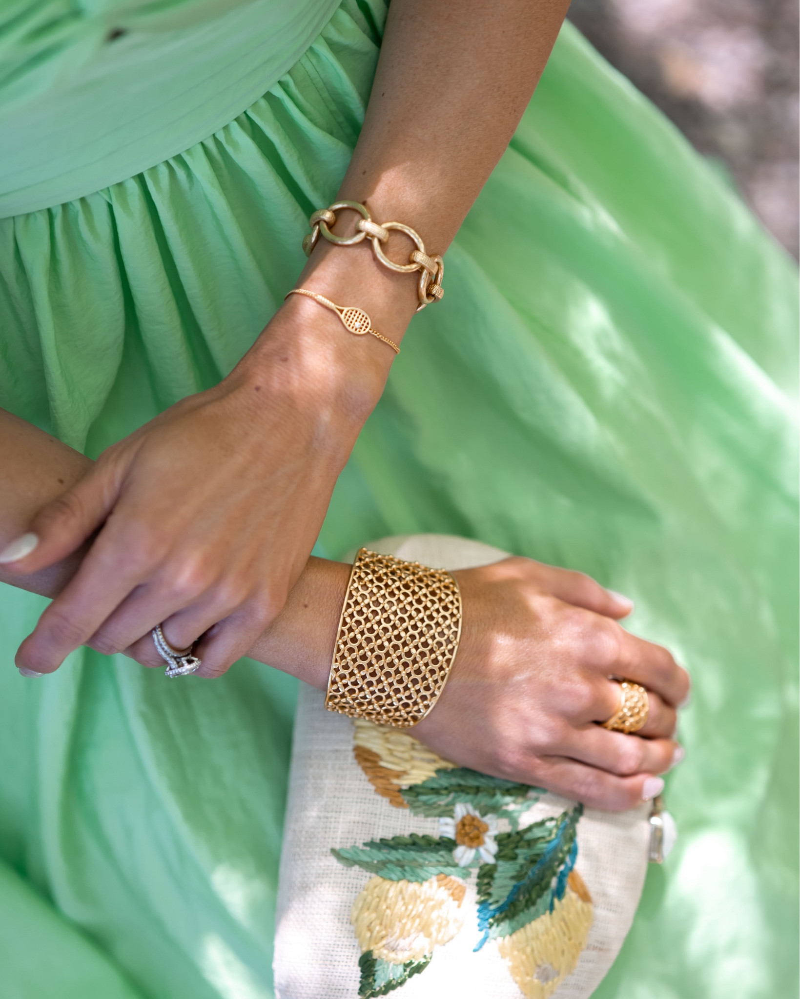 New summer pieces from Julie Vos. Love this new dainty tennis collection! 🎾

#LTKParties #LTKStyleTip