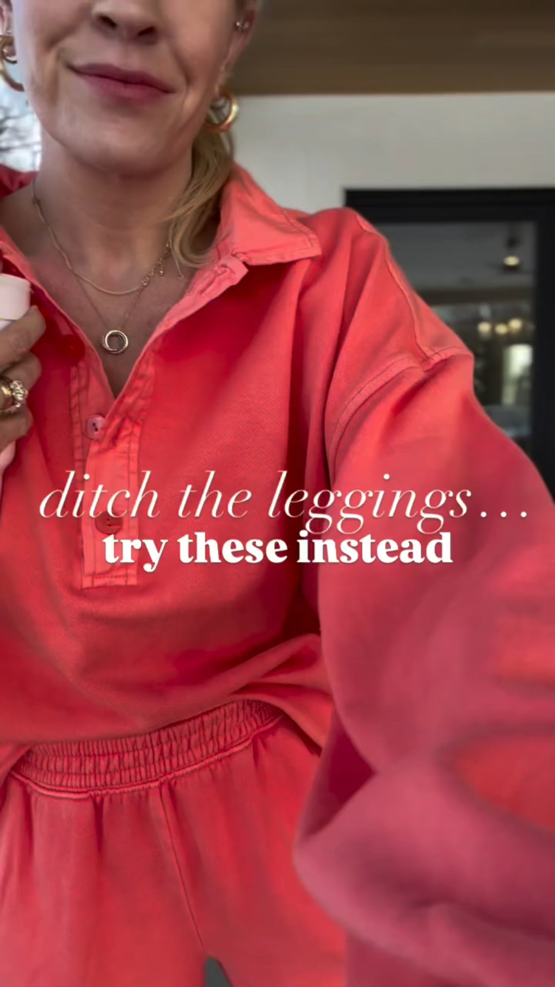 Comment SHOP and I’ll send links!! Try these cozy options instead of leggings! So many cute sets that are perfect to run around town in!