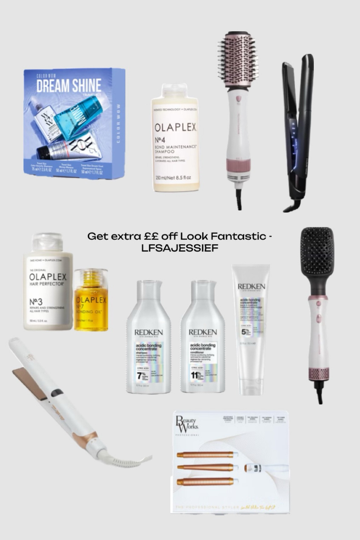 Get extra ££ off Look Fantastic with code LFSAJESSIEF ✨

Last minute gift ideas for haircare lovers 🤩💖

• gifts for her gifts for mums gifts for daughters gifts for teens Christmas present ideas beauty works straighter hair tools curling iron Olaplex no 3 no 6 hair oil hair conditioner mask shampoo gift set hot air brush wand •



#LTKbeauty #LTKWinterSale #LTKgiftguide