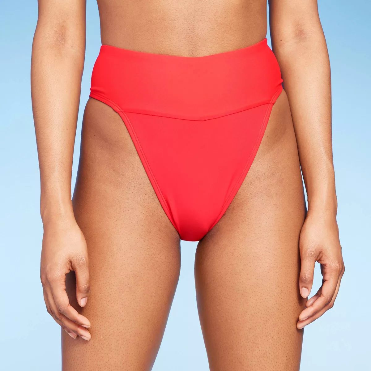 Women's High Waist Extra High Leg Extra Cheeky Bikini Bottom - Wild Fable™ | Target