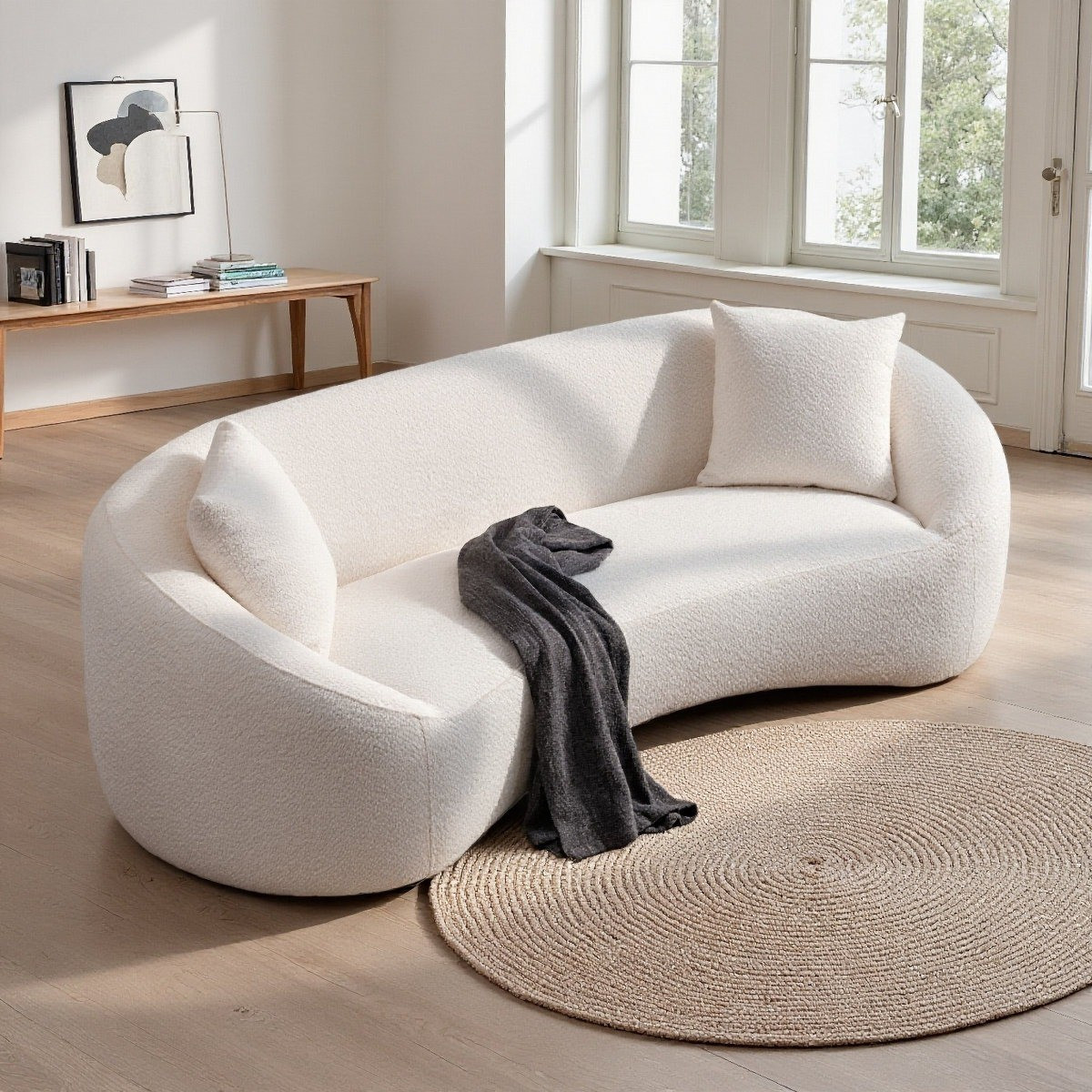 If you love clean lines and cozy textures, these minimalist bouclé sofas are everything ✨ Curved silhouettes + neutral tones = the perfect living room glow-up during Wayfair sale 🤍#Wayfair #WayfairSale #MinimalistDecor #BoucleSofa #CurvedSofa #ModernInteriors #LivingRoomDecor #HomeInspo #NeutralVibes #CozyCorner #InteriorGoals #HomeStyling #FurnitureGoals #ChicHome #LuxuryLiving #AffordableFinds #TrendingNow #WestElmStyle #ModernAesthetic #SoftMinimalism #DecorLovers

#LTKSeasonal #LTKHome #LTKSaleAlert