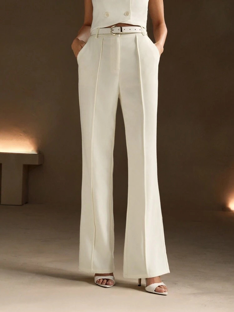 Anewsta Elegante uitlopende damesbroek | SHEIN