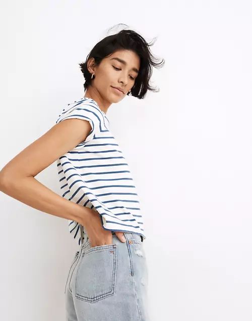 The Momjean Short in Byers Wash: Ripped Edition | Madewell