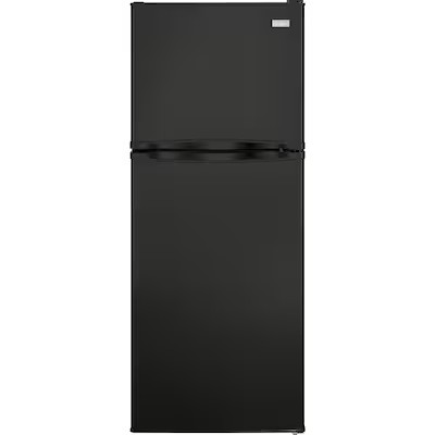 Haier 9.8-cu ft Top-Freezer Refrigerator (Black) Lowes.com | Lowe's