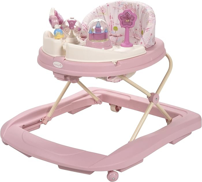 Disney Baby Walker with Wheels, Pink Baby Walkers and Activity Center for Infants | Amazon (US)