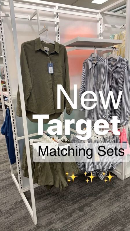 . Loving these new target sets. Can wear separate or together. So perfect going into summer 💕 
.
#target #targetstyle #targetfashion #sharemytargetstyle #loungewear #targetfinds #casualoutfit #casualstyle 

#LTKunder50 #LTKstyletip #LTKsalealert
