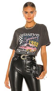 Girl Dangerous Mojave Speedway Tee in Vintage Black from Revolve.com | Revolve Clothing (Global)