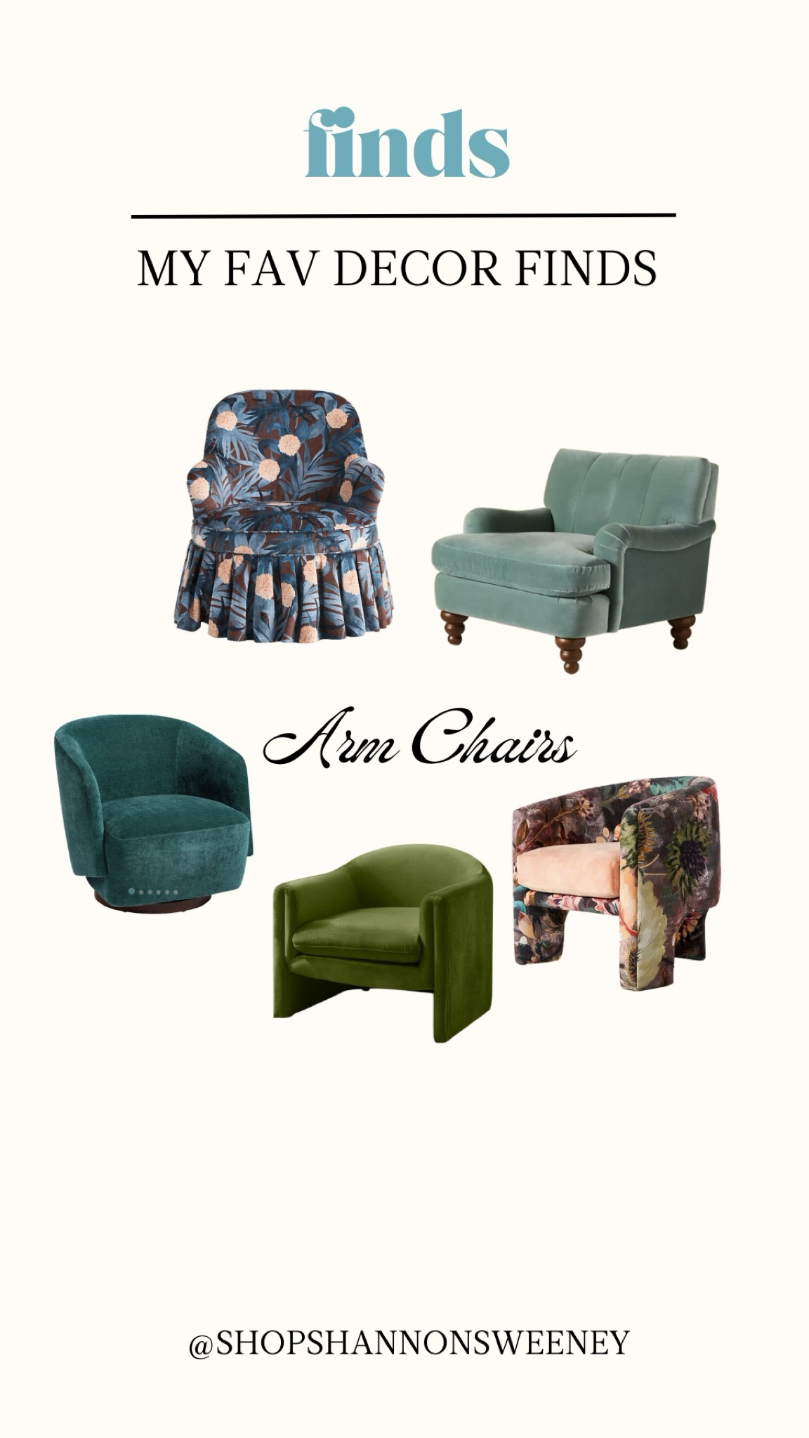 Finds | armchair finds 

#LTKHome #LTKStyleTip #LTKSaleAlert