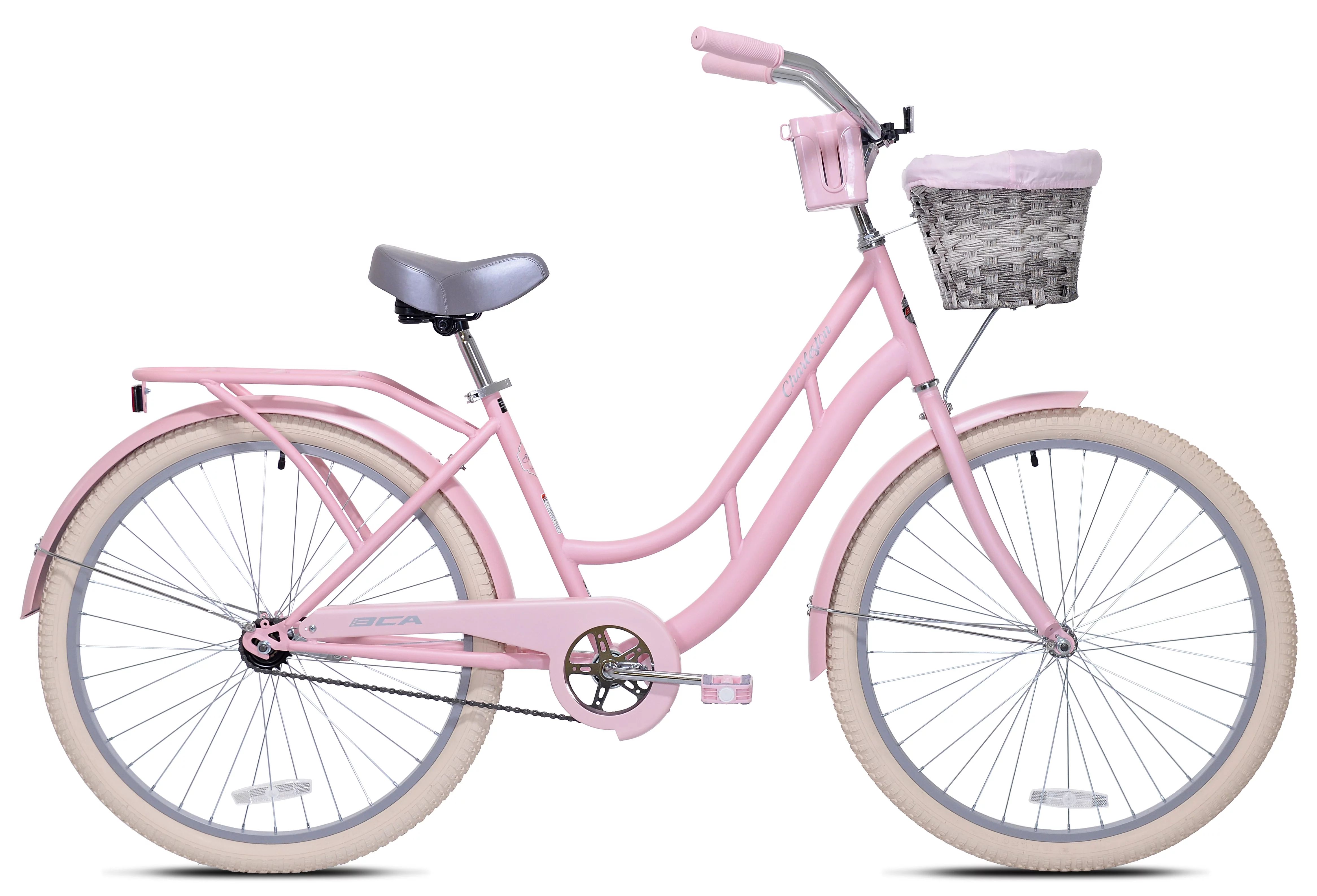BCA 26 In. Charleston Ladies Cruiser Bike, Pink | Walmart (US)