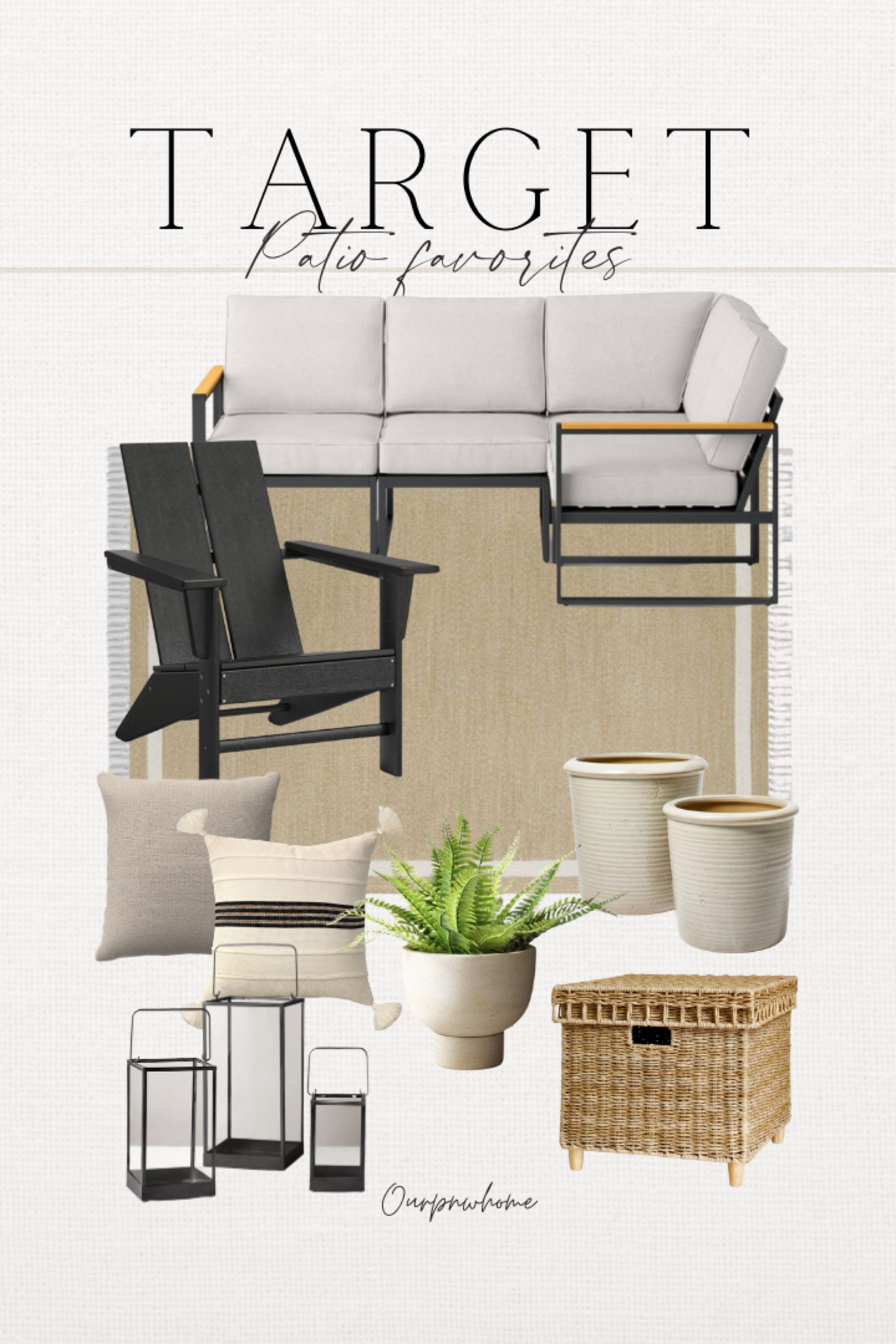 Target henning best sale patio furniture