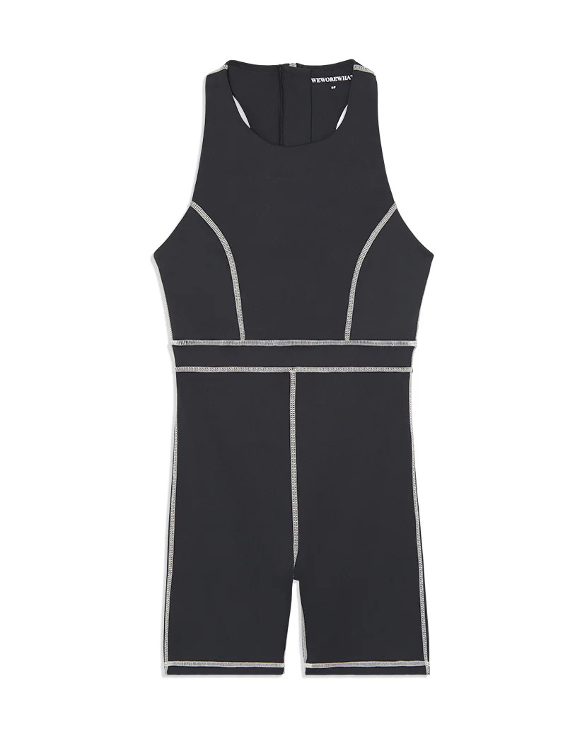 Corset High Neck Romper | We Wore What