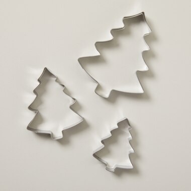SET OF 3 COOKIE CUTTERS, TREES | Indigo (CA)