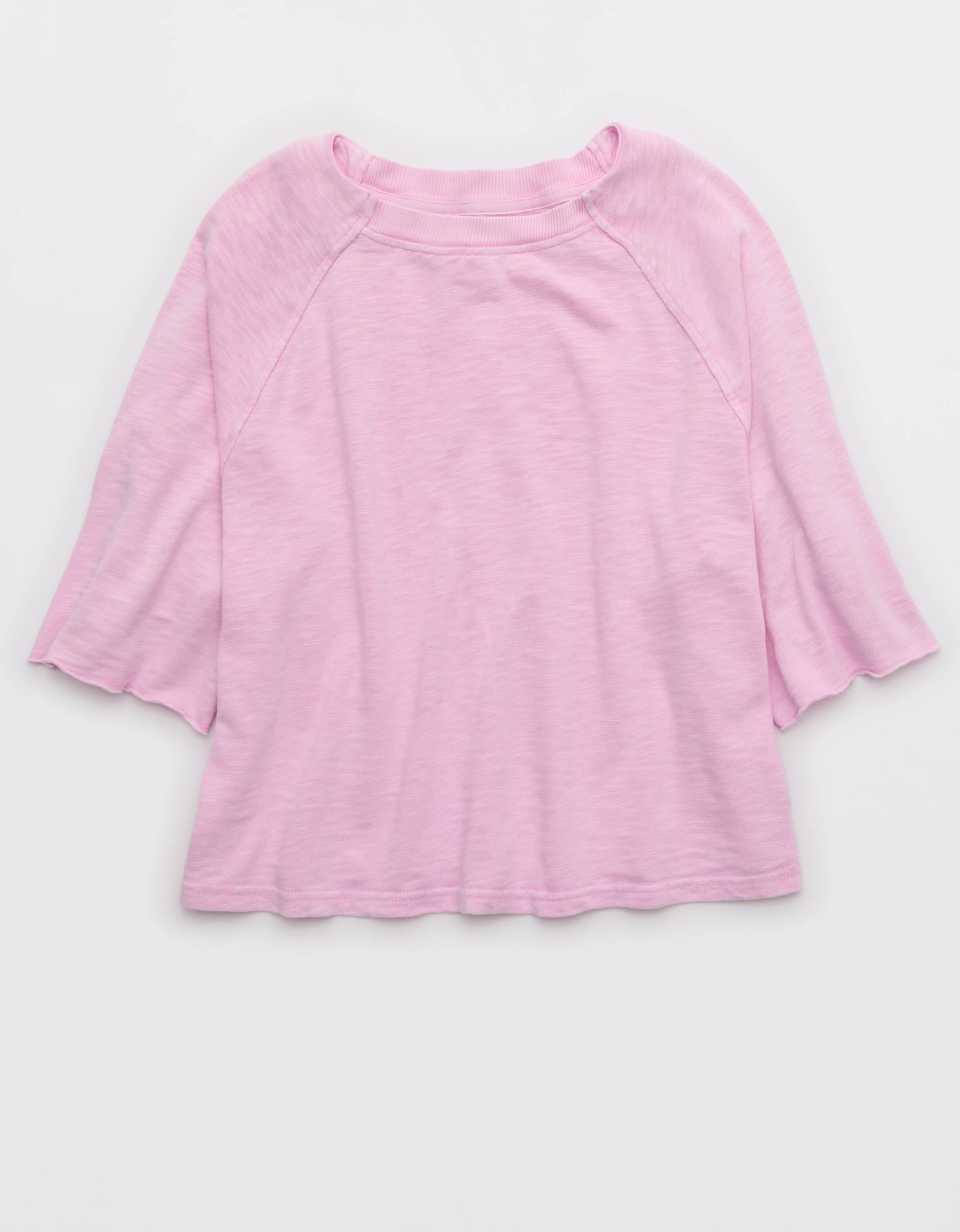 Aerie It's Casual Knit Slub T-Shirt | Aerie