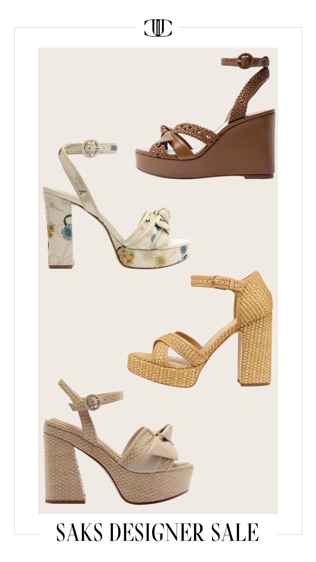 The Saks Designer Sale is here. Shop my favorite designer pieces now up to 50% off at @saks. So many timeless investment pieces, chic staples, and fabulous finds included in the sale. #saks #sakspartner