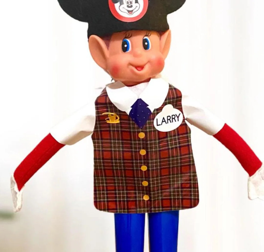 Disney VIP Tour Holiday Elf Personalized Sticker Vest - Etsy | Etsy (US)
