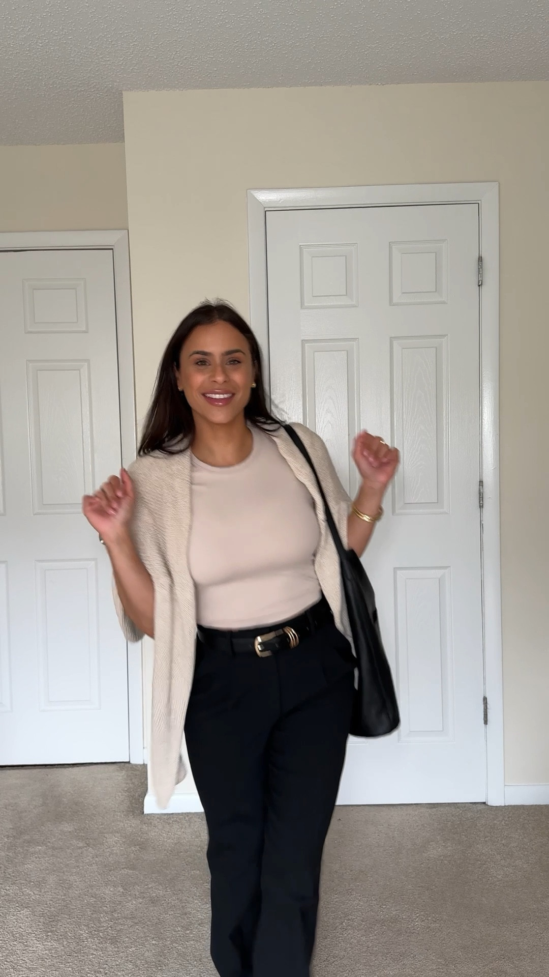 Office style, corporate baddie if you will🖤  black trouser pants outfit 

#LTKworkwear #LTKstyletip