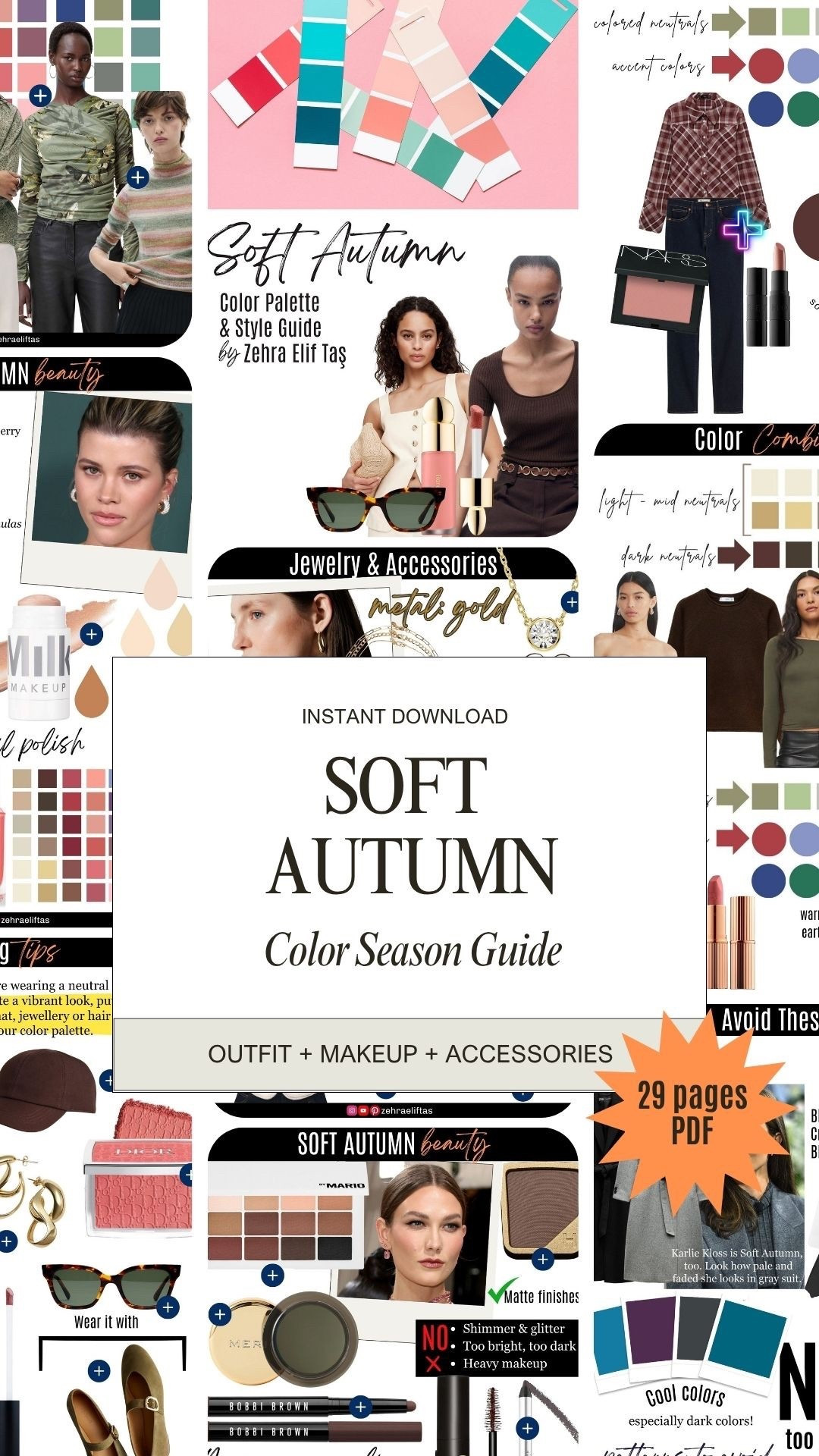 Soft Autumn Style Guide
Muted warm, effortless elegance - all in one guide made just for your color season! 
29-page PDF | Instant download on Etsy 

#LTKStyleTip #LTKBeauty #LTKSeasonal
