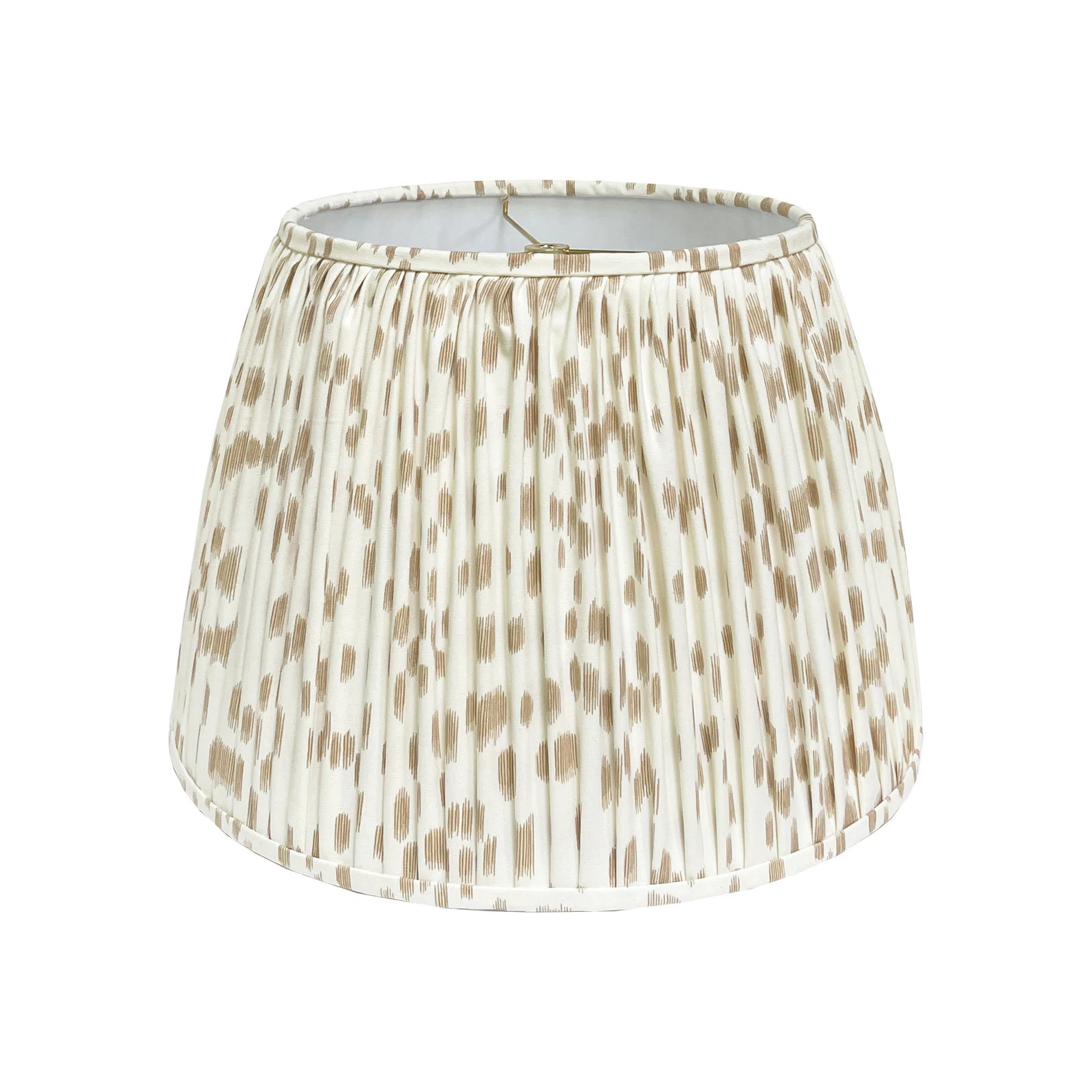 Sandy Light Brown Animal Print Designer Pleated Lamp Shade - Multiple Sizes | Etsy (Global)