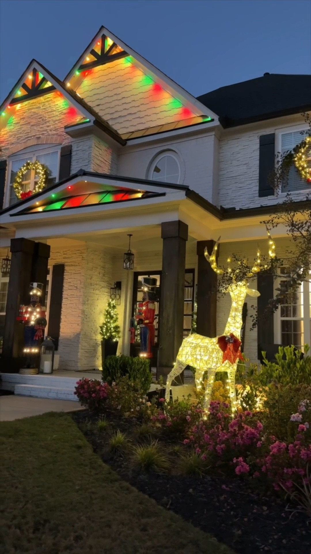 Permanent eave lights you can use year-round — no more hanging, climbing, or taking them down every season. Use warm white every day or change colors for the holidays. You can DIY it or hire someone and still save big.

#OutdoorLighting #HomeDecor #DIYProjects #HolidayLights #ModernHomeDesign #HomeImprovement #YearRoundDecor #CurbAppeal #SmartLighting #LTKHome

#LTKHome #LTKSeasonal #LTKHoliday