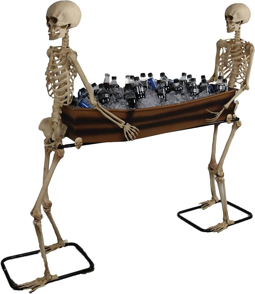 Morris Costumes Skeleton Carrying Coffin | Amazon (US)