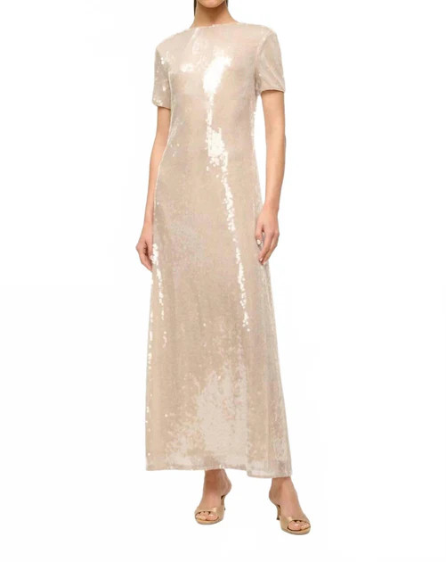 Safi Dress In Moon | Shop Simon