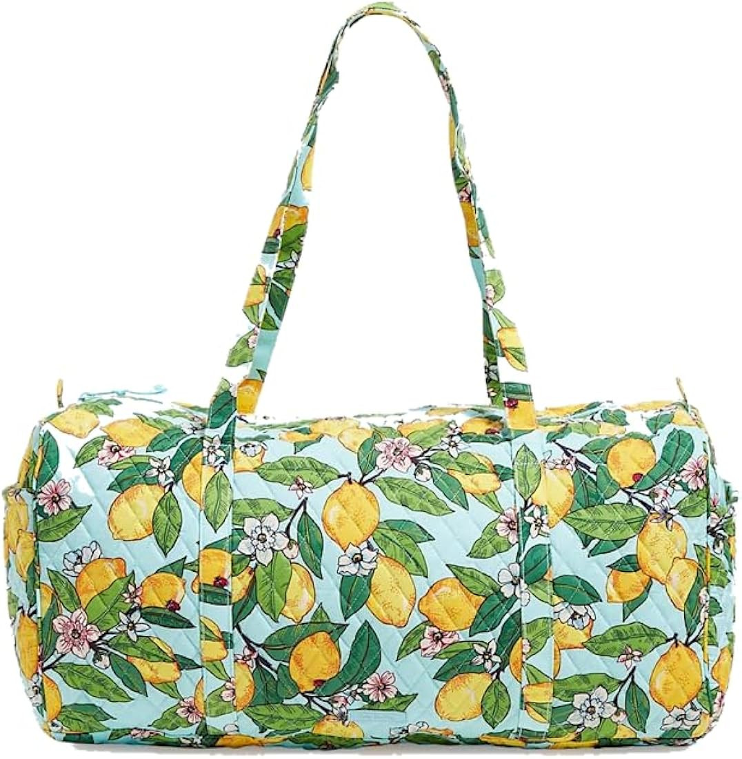 Vera Bradley Large Traveler Duffel Bag Lemon Grove | Amazon (US)