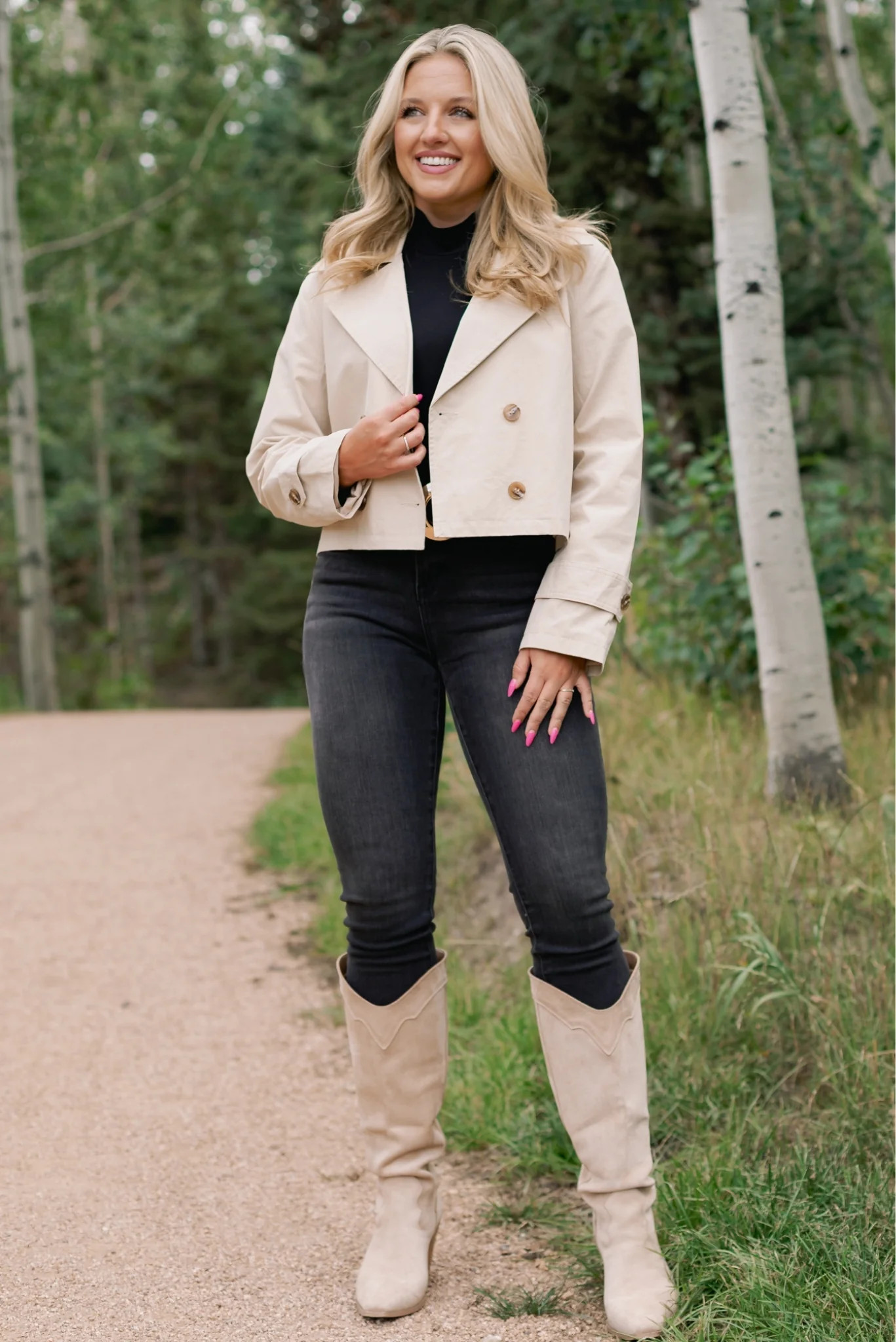 Mica Black High Rise Skinny Jeans | SSYS