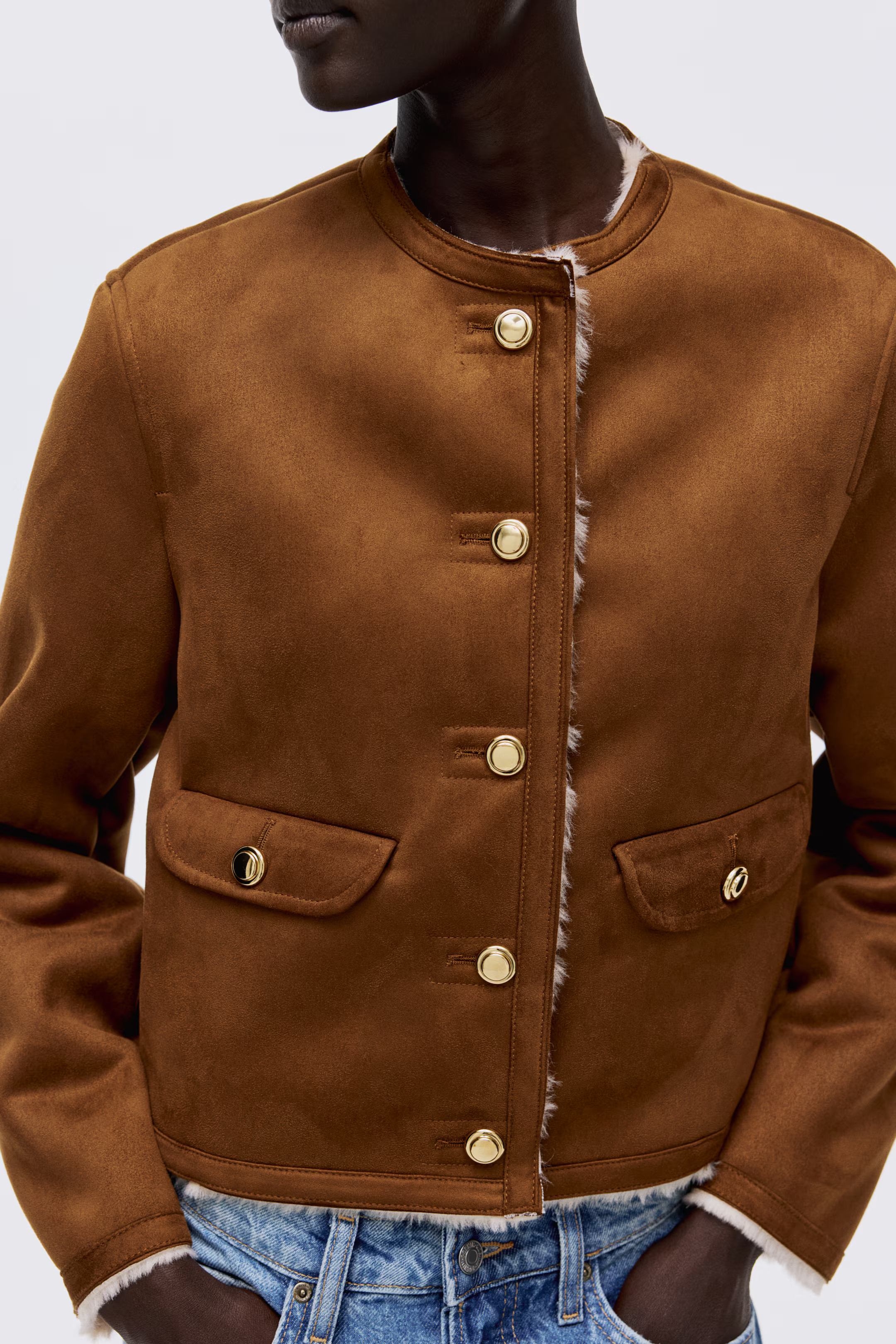 Pile-Lined Jacket | H&M (US + CA)