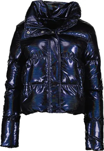 Coco Water Resistant Crop Puffer Jacket | Nordstrom