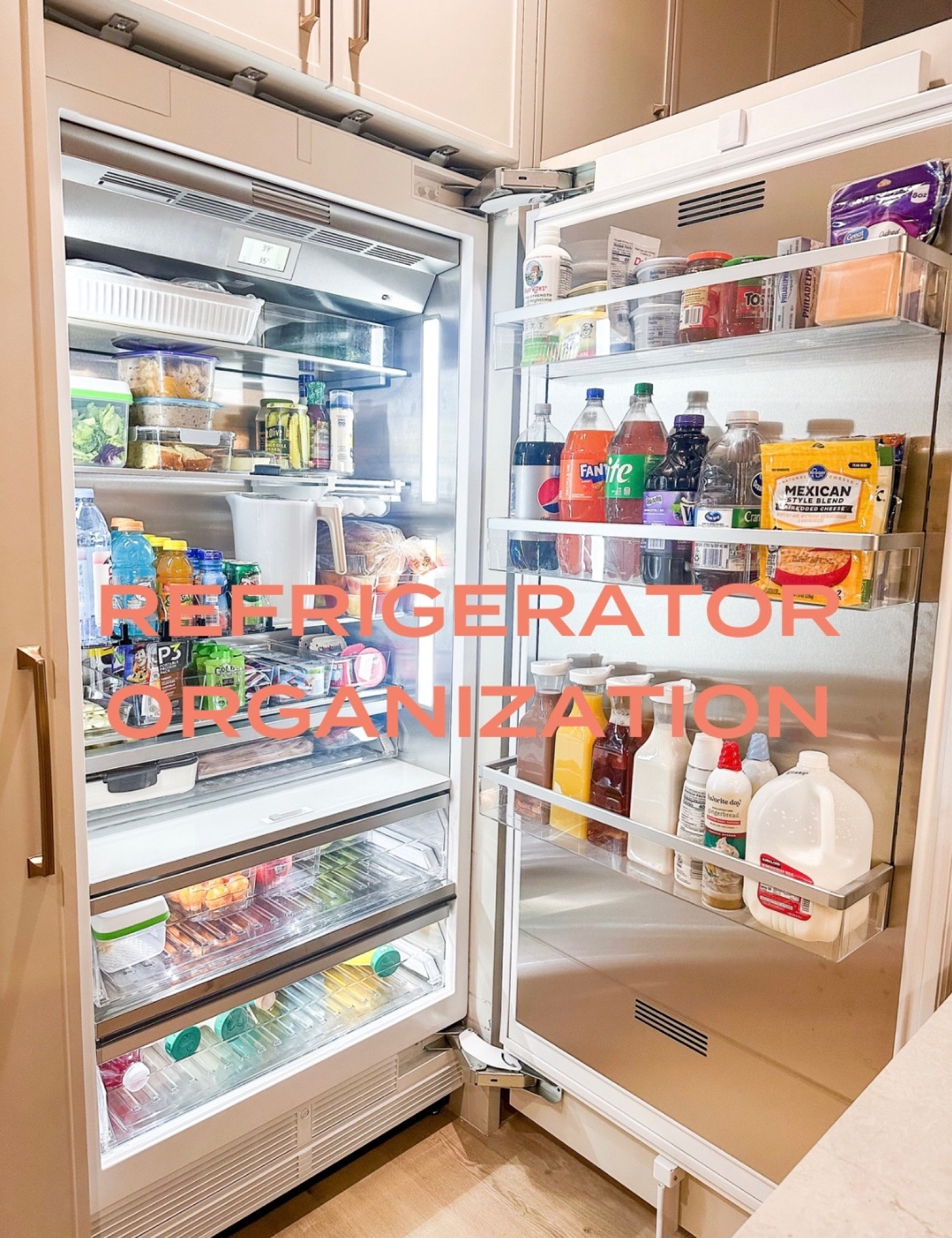 First project of 2024. Refrigerator organization. Most of it from Amazon 

#LTKfindsunder50 #LTKhome