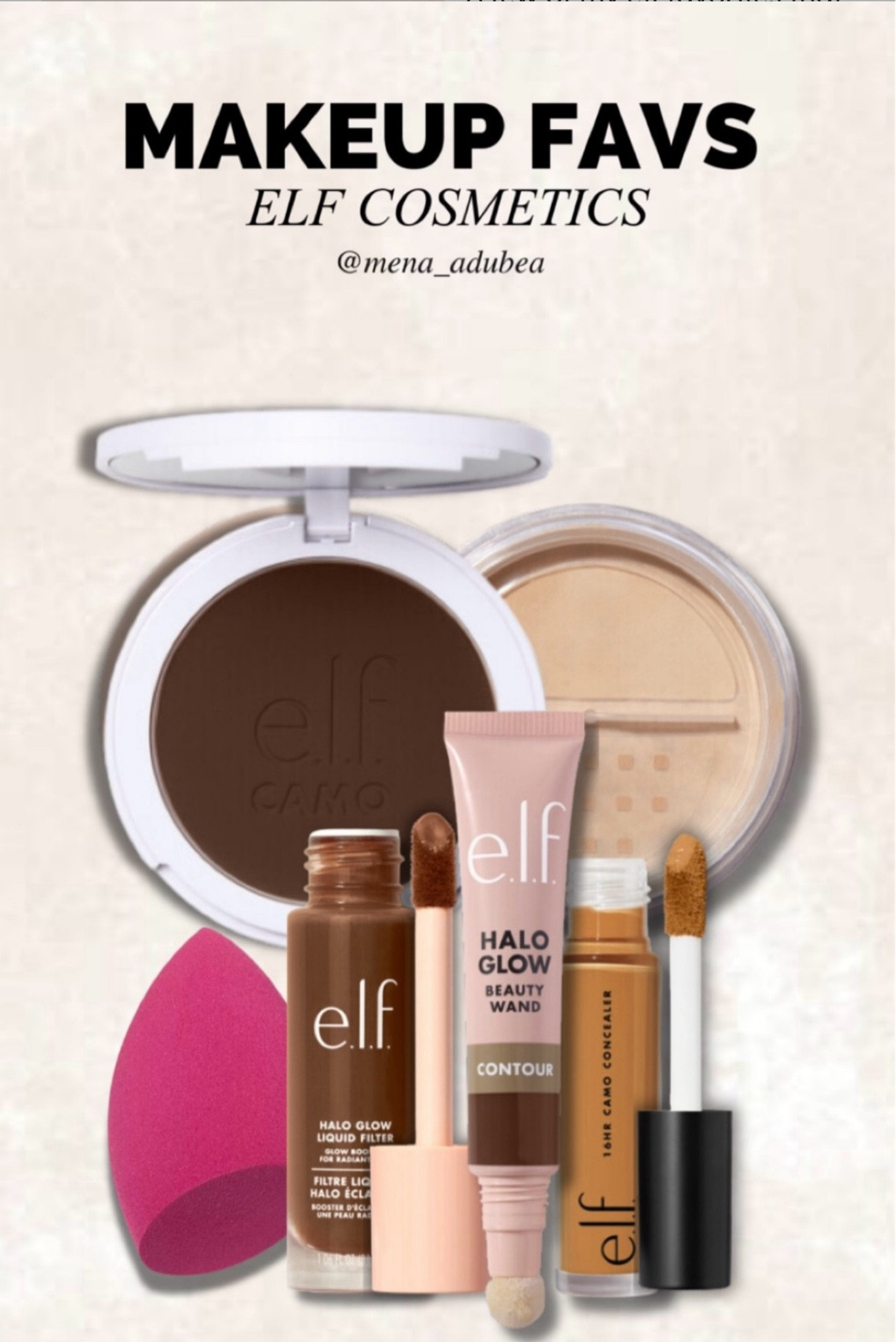 A few of my elf favorites that I grab when doing my full face soft glam makeup look!

Shop through December 2nd for 40% off $35+

#LTKBeauty #LTKFindsUnder50 #LTKCyberWeek