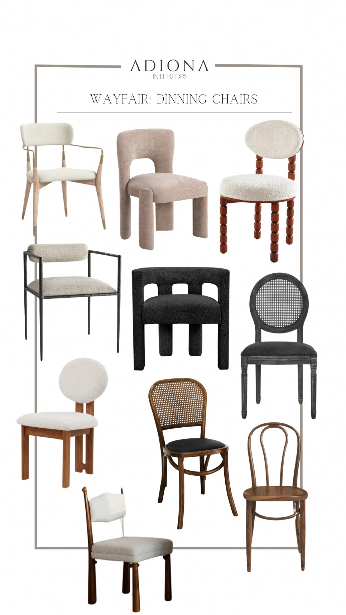 Dining chairs from Wayfair 

Budget dining chairs, Wayfair finds 

#LTKHome #LTKSaleAlert #LTKSeasonal