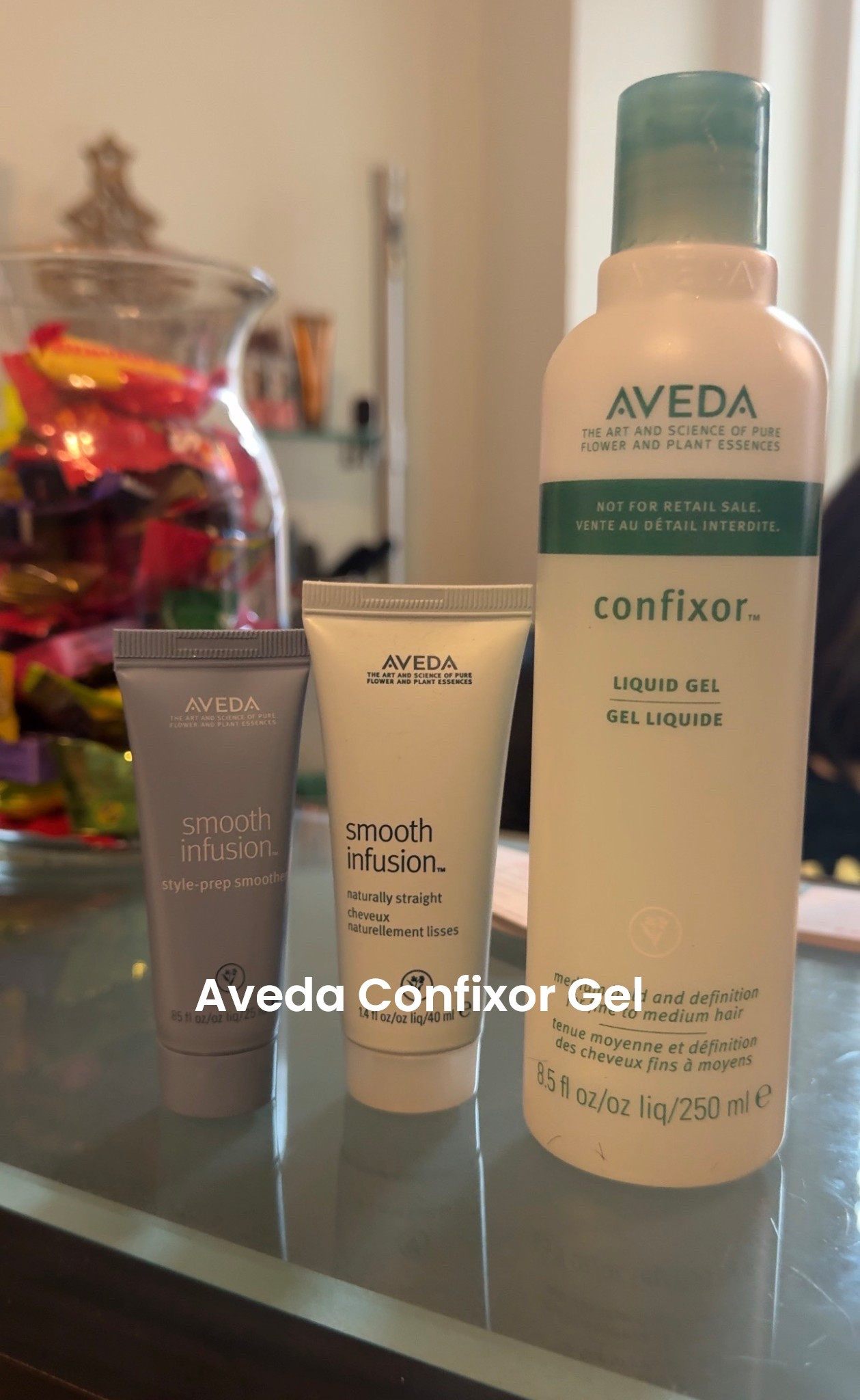 I love Aveda products. This liquid gel is the best. 