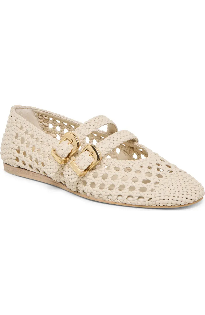Baylee Woven Mary Jane Flat (Women) | Nordstrom
