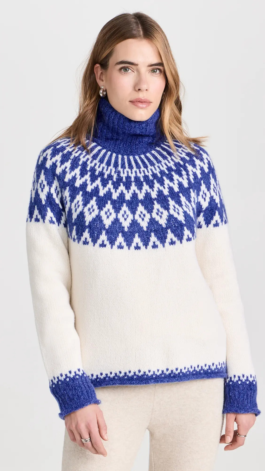 Alex Mill Bailey Fair Isle Turtleneck | Shopbop | Shopbop