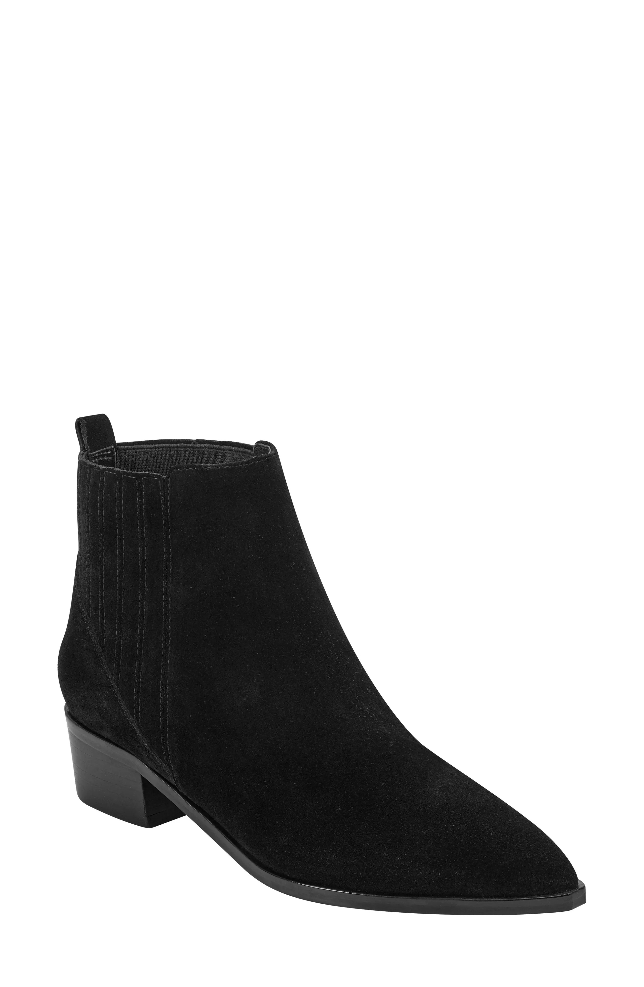 Women's Marc Fisher Ltd Yolli Bootie, Size 7.5 M - Black | Nordstrom