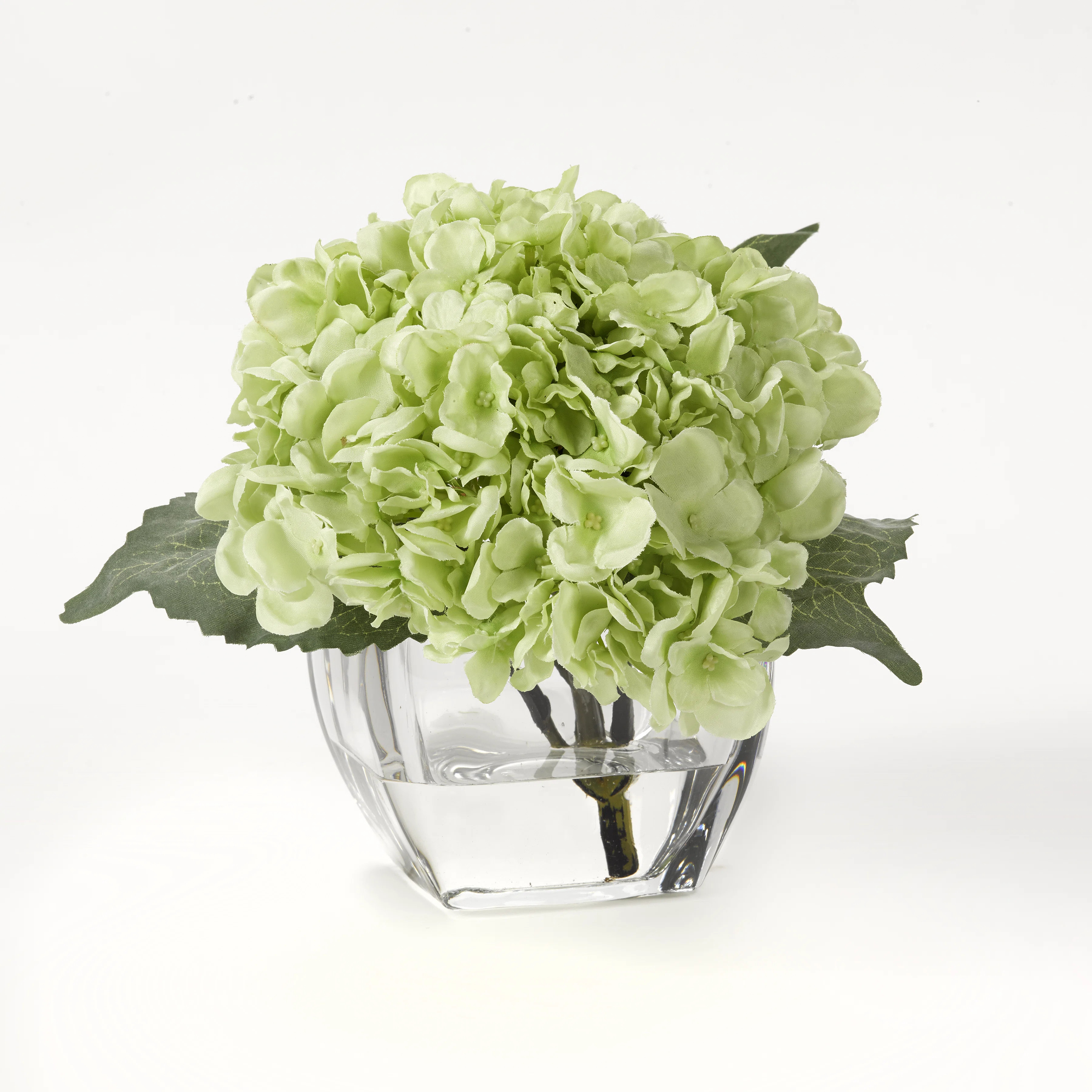 Highland Dunes Hydrangea Floral Arrangement and Centerpiece in Jar & Reviews | Wayfair | Wayfair North America