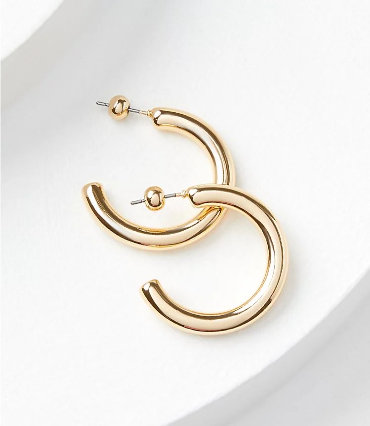 Medium Hoop Earrings | LOFT | LOFT