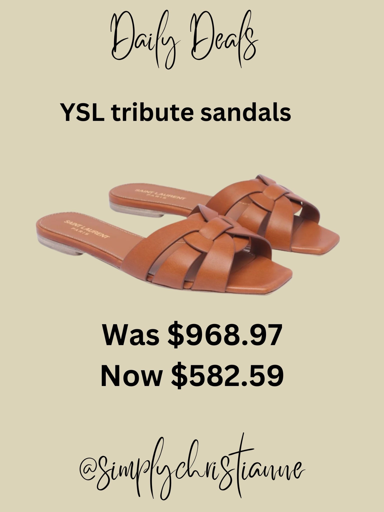 Designer deals, I have and love these sandals 

#LTKootd #LTKSaleAlert