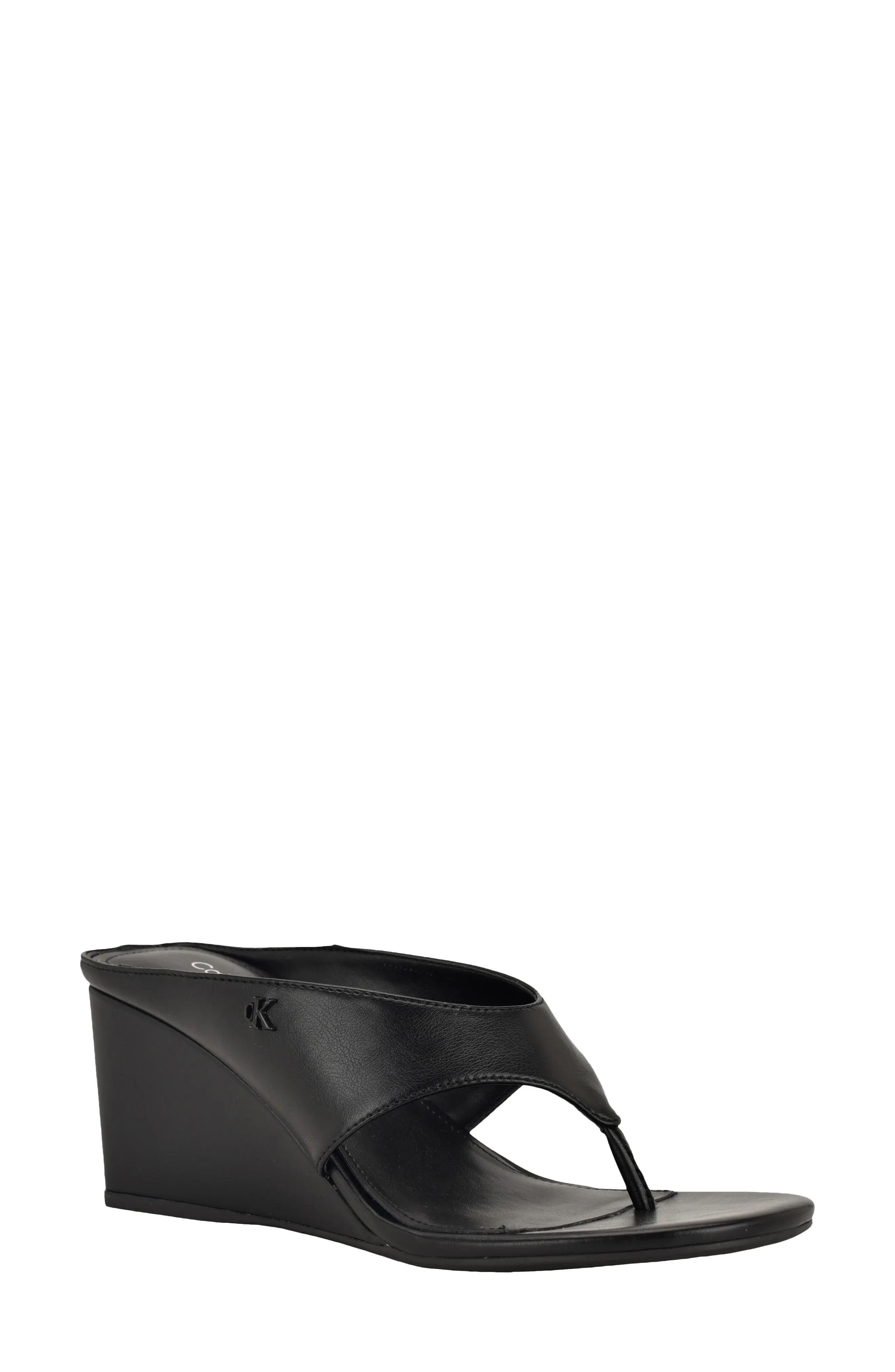 Calvin Klein Marchela Wedge Sandal (Women) | Nordstrom | Nordstrom