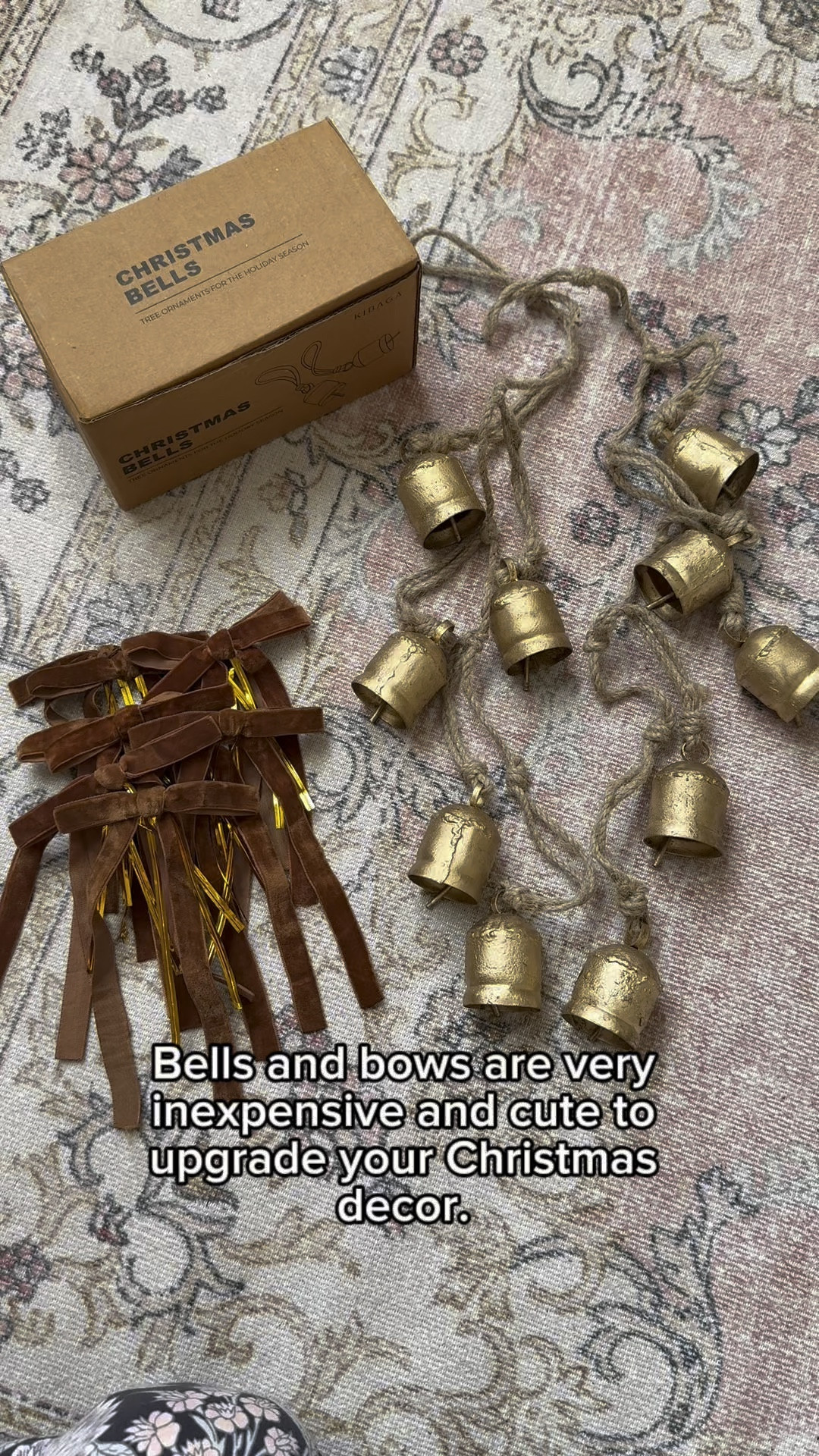 Christmas decor from Amazon. 




Christmas bells, ornaments, velvet ribbon 

#LTKHoliday #LTKSeasonal #LTKHome

#LTKGiftGuide #LTKStyleTip #LTKFindsUnder50